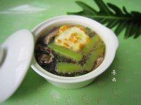 营养丰富的紫菜丝瓜瘦肉汤