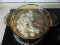 美味的蜜枣葡萄山药羹做法图解4)