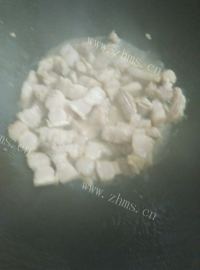荞菜炒肉做法图解2)