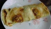 口感饱满的香蕉软饼
