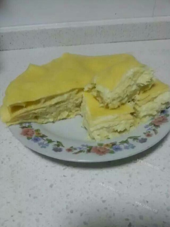 香飘十里的榴莲千层蛋糕
