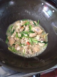 家常菜炒鸡肉