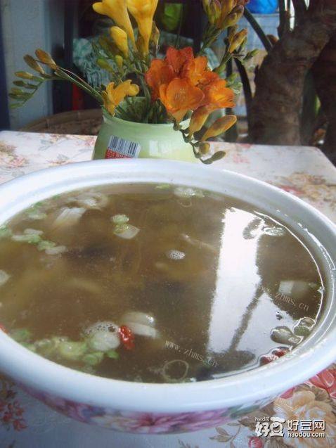 鱼片豆汤