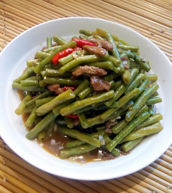 唇齿留香的豆角炒肉