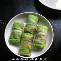 自制包菜卷做法图解5)