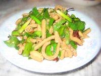 家常菜青椒炒鸭肠