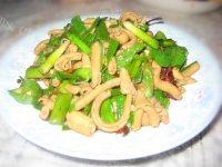 家常菜青椒炒鸭肠