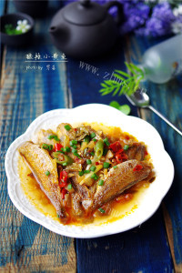 酸辣小黄鱼做法图解13)