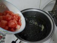 西红柿紫菜蛋汤的做法图解八