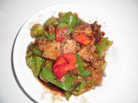 家常菜青椒炒肉