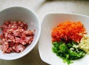 美味的茄子肉卷做法图解2)
