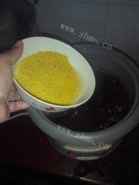 美味的小米花生粥