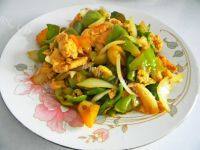 「自制」青椒炒鸡蛋