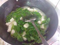 家常菜青菜豆腐汤做法图解10)