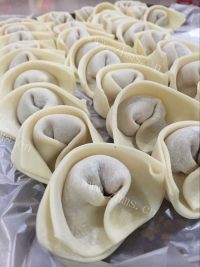 清香的柠檬酱香大馄饨做法图解4)