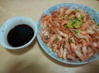 美味的清蒸虾