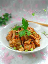 味道不错的孜然肉片