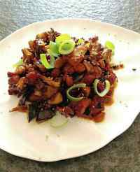 美味的香辣鸡块