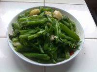 家常菜清炒南瓜藤