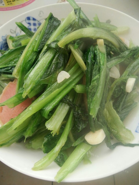家常蒜香油麦菜