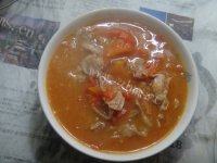 美味的西红柿瘦肉汤