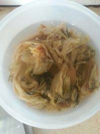 自己做的梅菜肉饼做法图解2)