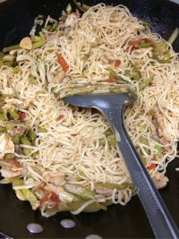 美味的炒面做法图解10)