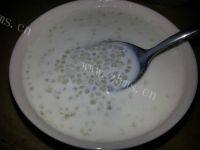 诱人的椰奶西米露