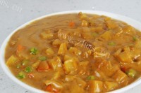 开胃的微波炉咖喱土豆做法图解5)
