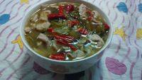 家常菜香辣酸菜肉片