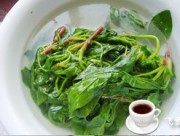粉丝炝菠菜做法图解5)