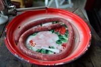 美味的黑椒脆皮肠做法图解9)