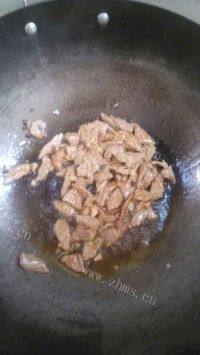 家常菜青椒肉片做法图解4)