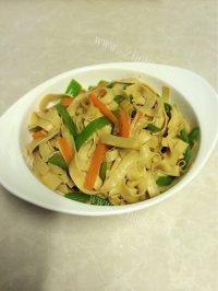 家常菜干豆腐炒尖椒