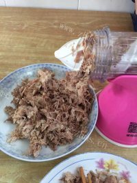 香喷喷的肉松做法图解4)