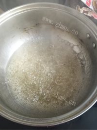 自制芝麻花生糖做法图解4)