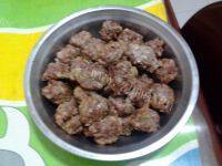 美味的牛肉丸子