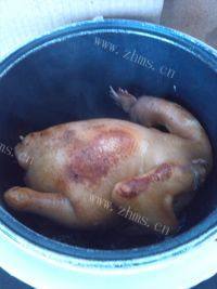 电饭锅焖鸡做法图解7)