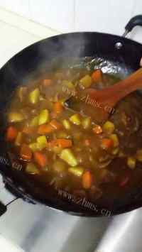 美味的咖喱土豆牛肉做法图解3)