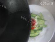 家常菜黄瓜拌拉皮做法图解7)