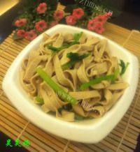口感丰厚的凉拌豆腐丝