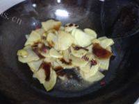 家常菜素炒土豆片做法图解5)