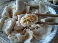 自己做的三鲜馅饺子