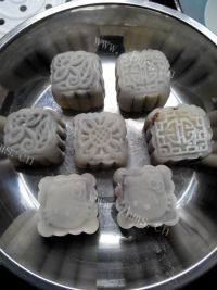 家庭版红豆沙冰皮月饼
