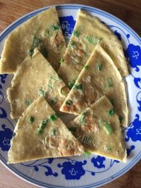 自制葱香鸡蛋饼