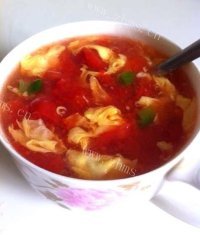 简单版番茄鸡蛋汤做法图解5)