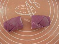 紫薯玫瑰花馒头的做法图解九