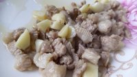 五味俱全的瘦肉豆腐做法图解4)