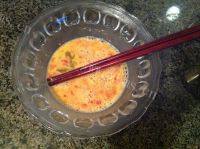 美味的枸杞鸡蛋饼做法图解3)