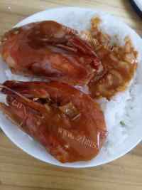 美味的油焖虾